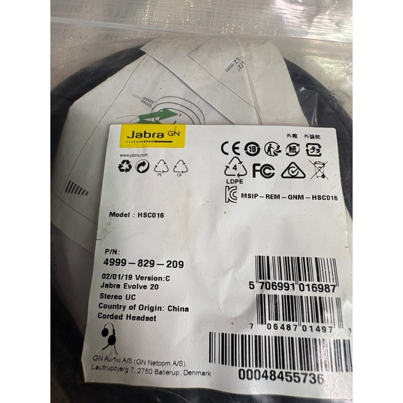 Jabra Evolve 20 Headset - Picture 2 of 7